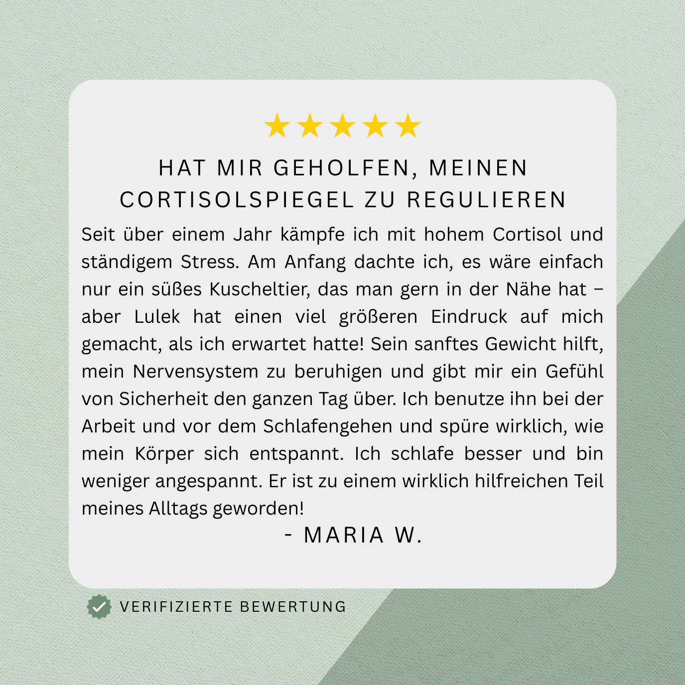 Gewichts™ - Gewichtetes Kuscheltier