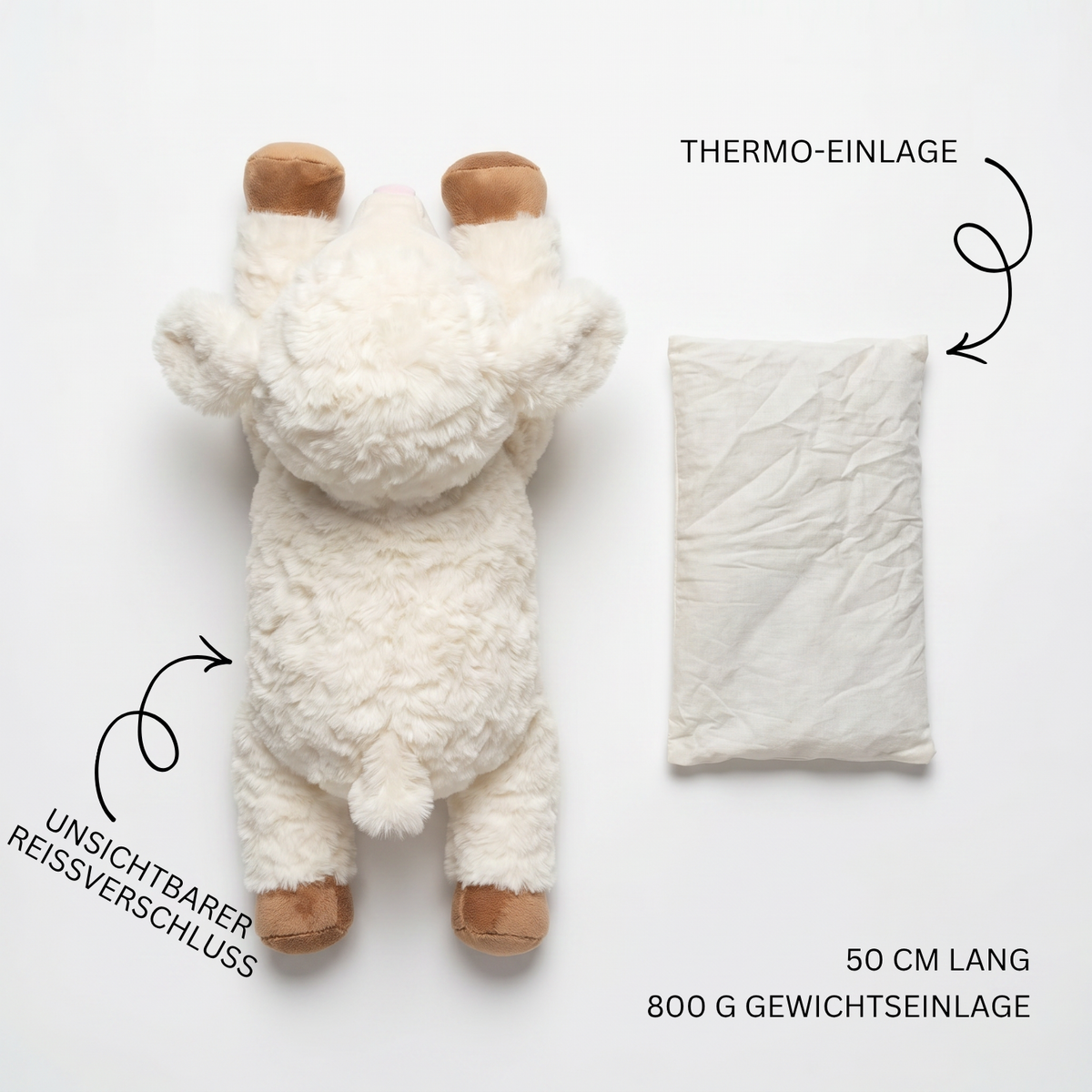 Thermi - Gewichtetes Wärmekuscheltier